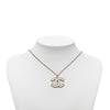 Chanel CC Gold Plated Resin Pendant Necklace Secondhand