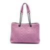 Bottega Veneta Medium Nappa Intrecciato Boutis Double Chain Tote Secondhand