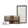 Gucci GG Supreme Web Ophidia Continental Wallet Secondhand