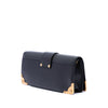 Prada City Calf and Saffiano Cahier Chain Clutch Secondhand