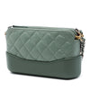 Chanel Aged Calfskin Gabrielle Double Zip Clutch with Chain Secondhand