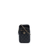 Chanel CC Quilted Lambskin Phone Holder With Chain Secondhand
