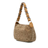 Chanel CC Suede Camellia Hobo Secondhand