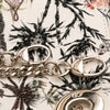 Secondhand Dior Mini Calfskin Beaded Embroidered Jardin Naturel Lady Dior