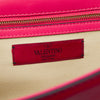 Valentino Medium Tricolor Calfskin Rockstud Glam Lock Crossbody Secondhand