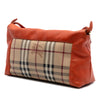 Secondhand Burberry Haymarket Check Coated Canvas Leah Crossbody