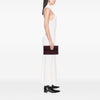 Saint Laurent Croc Embossed Leather Uptown Pouch Secondhand