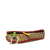 Dior Diorissimo Canvas Rasta Saddle Belt Bag Secondhand