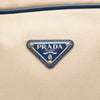 Prada Saffiano Trimmed Canvas Briefcase Secondhand