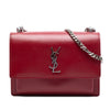 Saint Laurent Medium Calfskin Monogram Sunset Crossbody Secondhand
