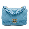 Chanel Mini Quilted Lambskin Lacquered Chain Flap Secondhand