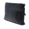 LOEWE Embossed Leather Anagram Repeat T Clutch Secondhand