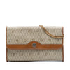 Dior Honeycomb Coated Canvas Chain Shoulder Bag Secondhand