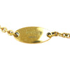 Secondhand Louis Vuitton Gold Plated Essential V Necklace
