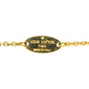 Secondhand Louis Vuitton Gold Plated Essential V Necklace