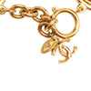 Chanel CC Gold Plated Quilted Medallion Bracelet Secondhand