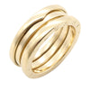 Secondhand Bvlgari 18K Yellow Gold B.Zero1 Three Band Ring