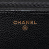 Chanel CC Quilted Caviar Wallet on Chain Secondhand
