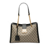 Secondhand Gucci Medium GG Supreme Padlock Tote