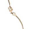 Secondhand Chanel CC Gold Plated and Enamel Camellia Round Pendant Necklace