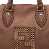 Fendi Medium Zucca Nubuck Etniko Du Jour Handbag Secondhand