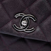 Chanel Matte Quilted Caviar Leather Lady Pearly Flap Secondhand