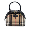 Secondhand Burberry Small House Check Canvas Milverton Satchel