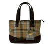 Burberry House Check Canvas Handbag Secondhand