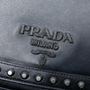 Prada Glace Calfskin Studded Crossbody Secondhand
