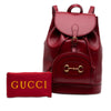 Gucci Calfskin Horsebit 1955 Drawstring Backpack Secondhand