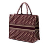 Dior Large Oblique Embroidered Canvas Book Tote Secondhand