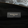 Balenciaga Lambskin Motocross Classic Graffiti All Over Zip Around Flat Clutch Secondhand