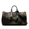 Louis Vuitton Monogram Camouflage Nylon Keepall Bandouliere 50 Secondhand