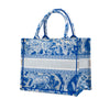 Dior Small Canvas Embroidered Toile De Jouy Sauvage Book Tote Secondhand
