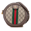 Gucci Mini GG Supreme Round Ophidia Crossbody Secondhand