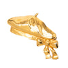 Chanel Gold Plated Beret Hat Brooch Secondhand