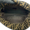 Fendi Zucca Canvas Double Flap Shoulder Bag Secondhand