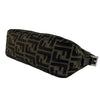 Fendi Zucca Canvas Double Flap Shoulder Bag Secondhand