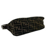 Fendi Zucca Canvas Double Flap Shoulder Bag Secondhand