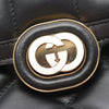 Gucci Small Quilted Calfskin Deco Shoulder Bag Secondhand