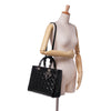 Dior Large Patent Cannage Lady Dior Secondhand