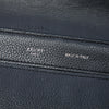 Celine Medium Drummed Calfskin and Suede Trapeze Satchel Secondhand