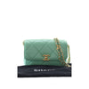 Chanel Small CC Quilted Calfskin Logo Chain Flap Secondhand