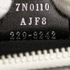 Fendi Zucca Coated Canvas FF 1974 Diagonal Vitello Liberty Clutch Secondhand
