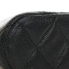 Chanel Mini CC Quilted Caviar Dome Clutch with Chain Secondhand