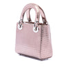 Dior Mini Metallic Patent Microcannage Lady Dior Secondhand