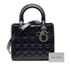 Dior Medium Patent Cannage Lady Dior Secondhand