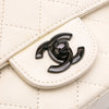 Chanel Mini Square Classic Crumpled Calfskin Single Flap Secondhand