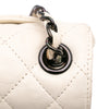 Chanel Mini Square Classic Crumpled Calfskin Single Flap Secondhand