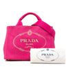 Prada Small Canvas Canapa Logo Tote Secondhand